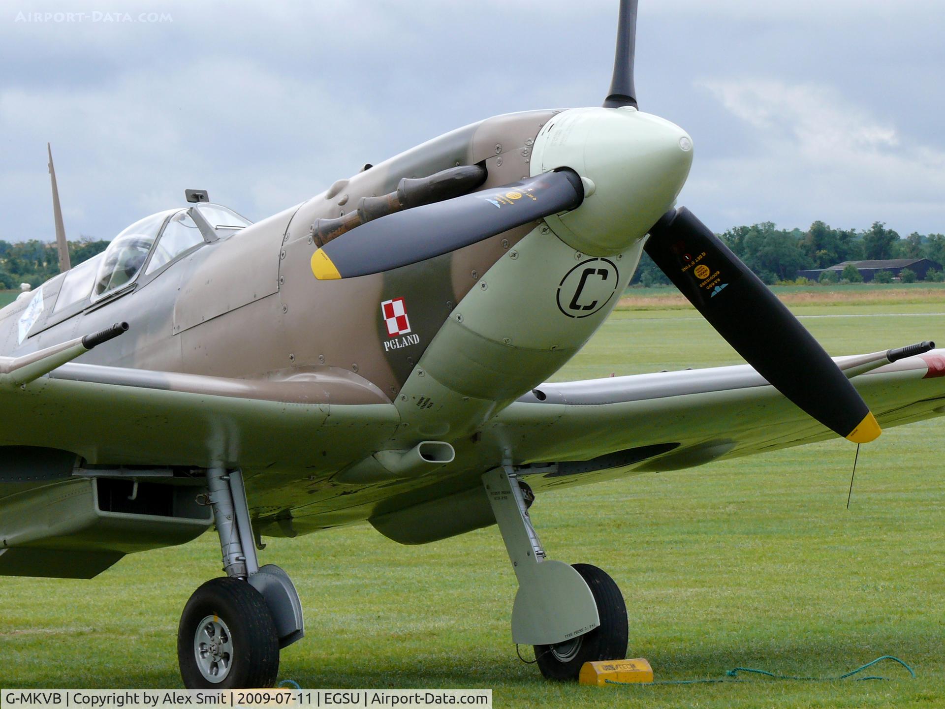 G-MKVB, 1942 Supermarine 349 Spitfire LF.Vb C/N CBAF.2461, Supermarine Spitfire FVB G-MKVB Historic Aircraft Collection painted as Royal Air Force BM597/JH-C