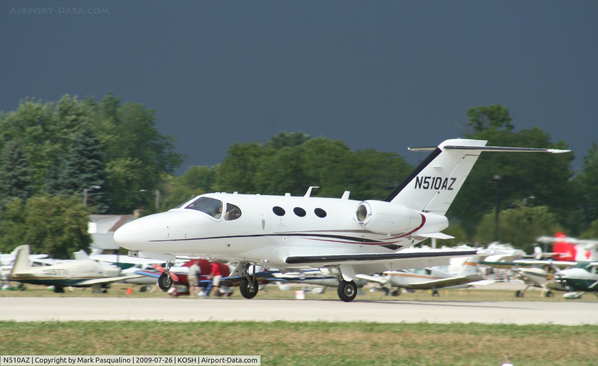 N510AZ, 2008 Cessna 510 Citation Mustang C/N 510-0124, Cessna 510