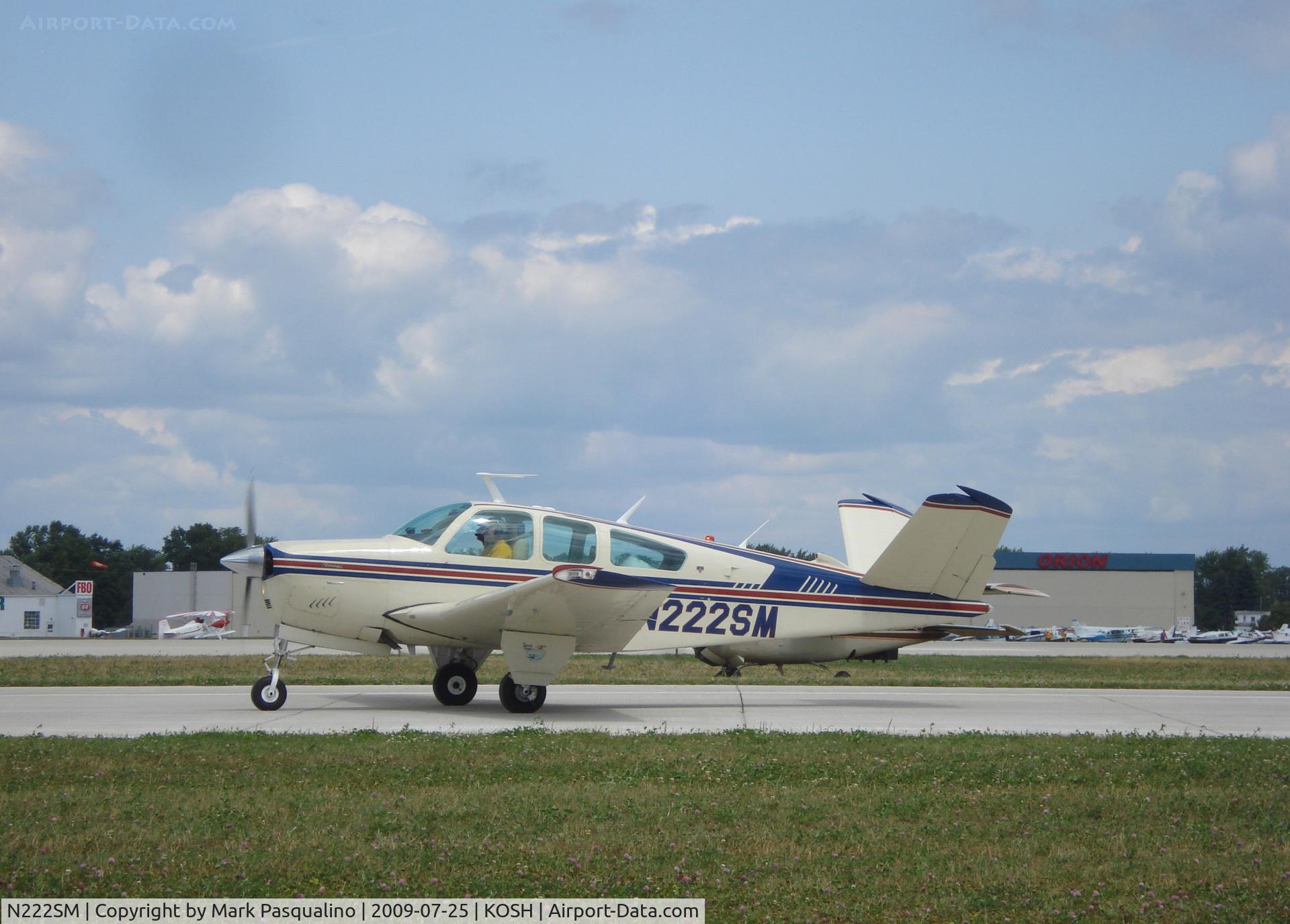 N222SM, 1976 Beech V35B Bonanza C/N D-9958, Beech V35B