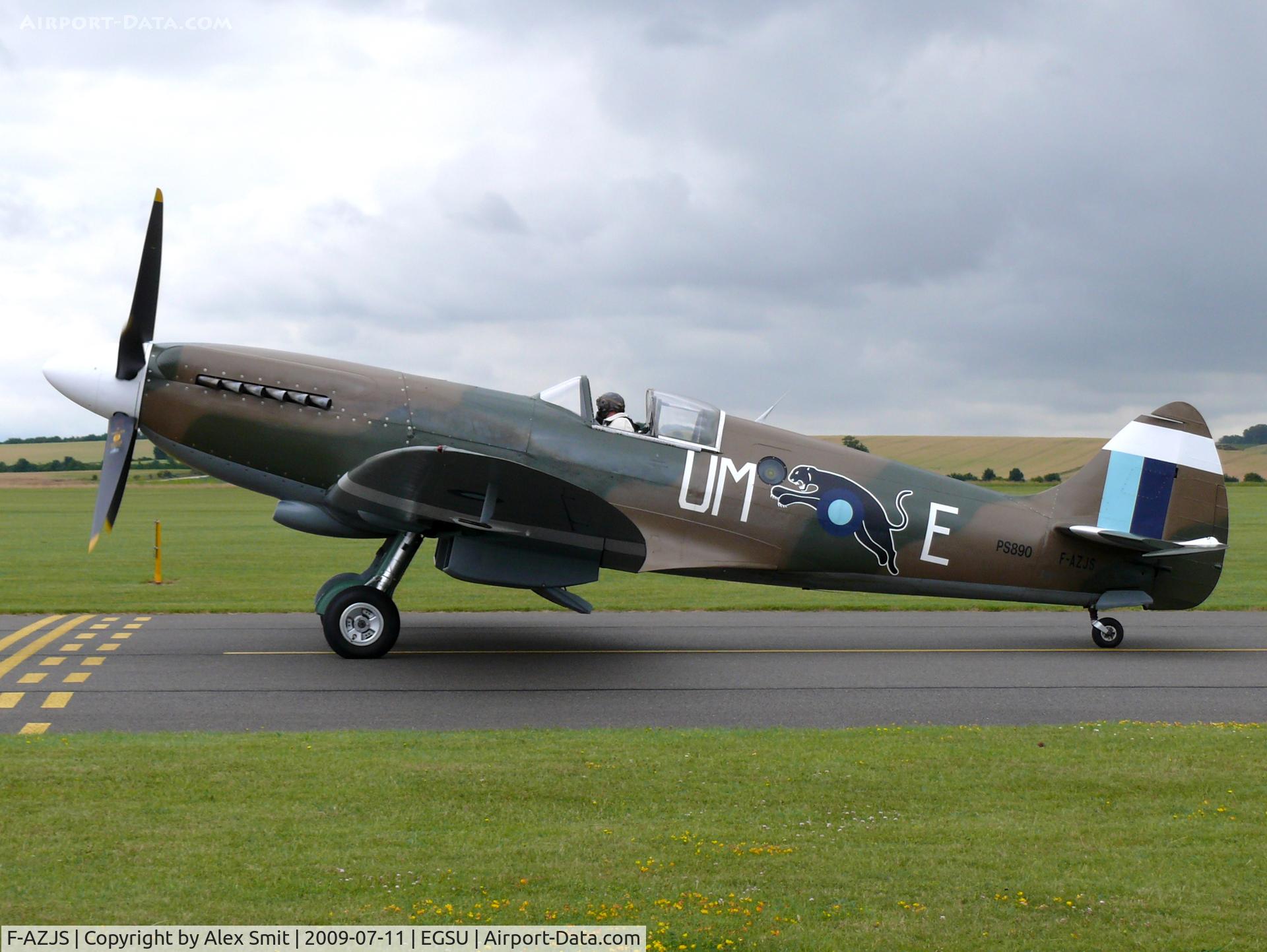 F-AZJS, 1944 Supermarine 389 Spitfire PR.XIX C/N 6S/585110, Supermarine Spitfire PR.XIX F-AZJS Christophe Jacquard painted as Royal Australian Air Force PS890/UM-E