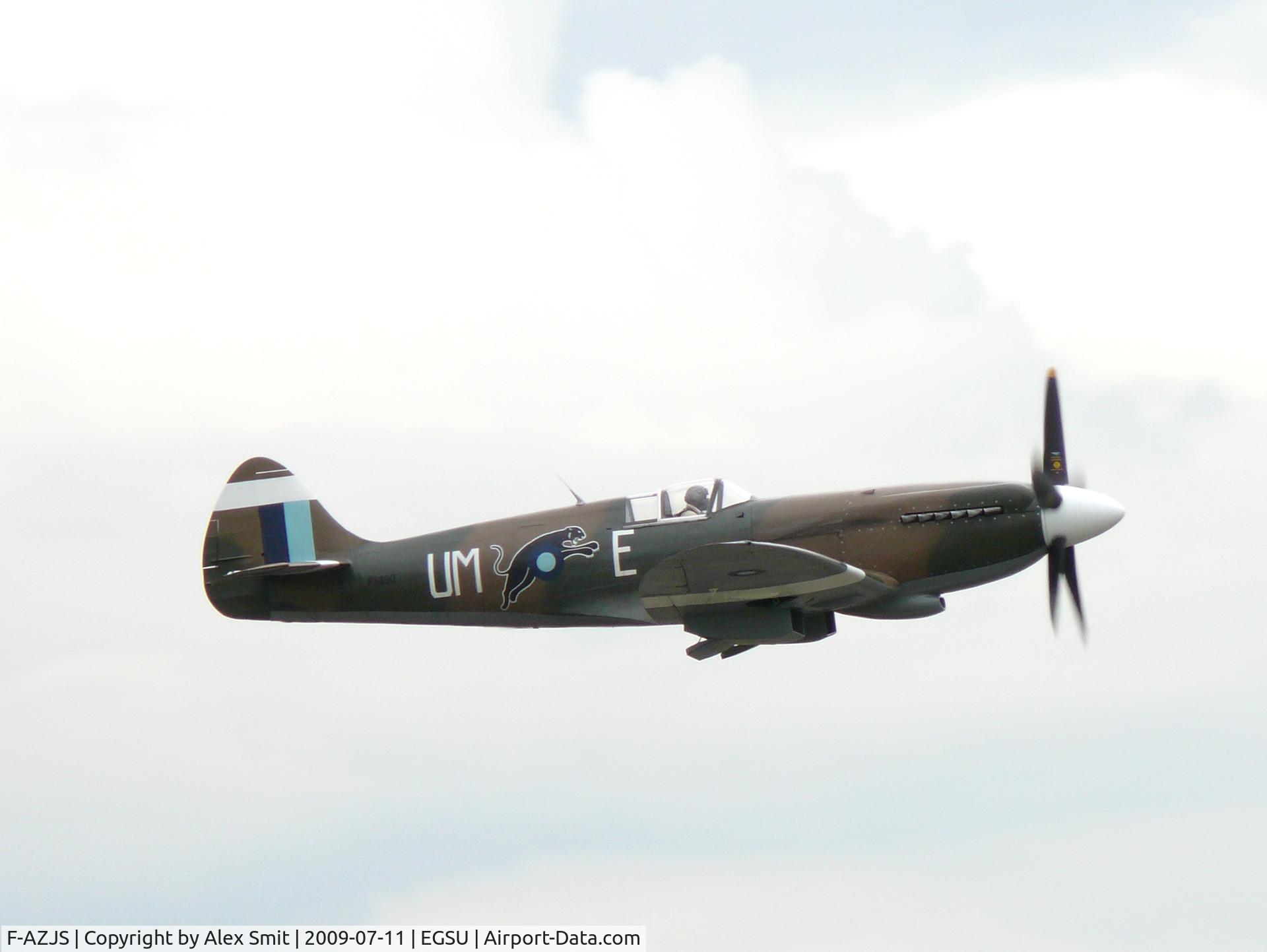 F-AZJS, 1944 Supermarine 389 Spitfire PR.XIX C/N 6S/585110, Supermarine Spitfire PR.XIX F-AZJS Christophe Jacquard painted as Royal Australian Air Force PS890/UM-E