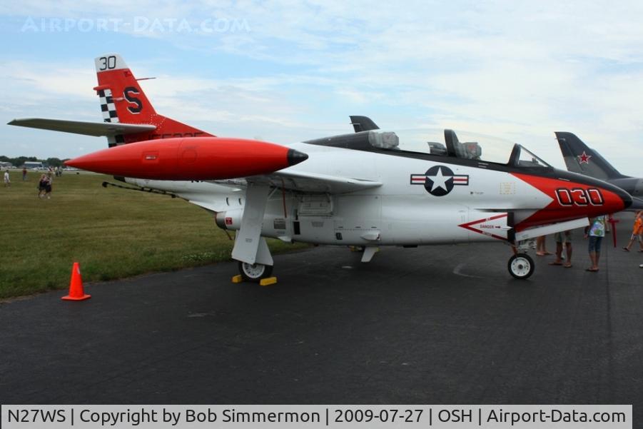 N27WS, North American T-2B Buckeye C/N 310-30, Airventure 2009 - Oshkosh, Wisconsin