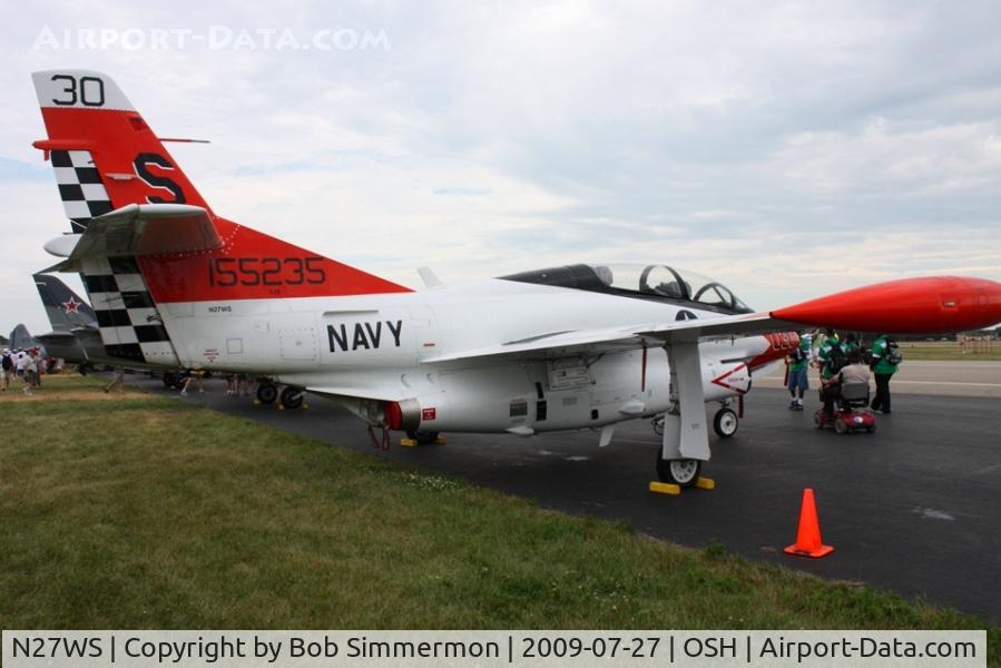 N27WS, North American T-2B Buckeye C/N 310-30, Airventure 2009 - Oshkosh, Wisconsin