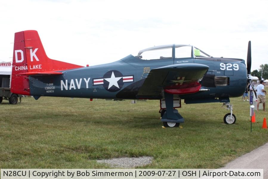N28CU, 1956 North American T-28B C/N 200302, Airventure 2009 - Oshkosh, Wisconsin