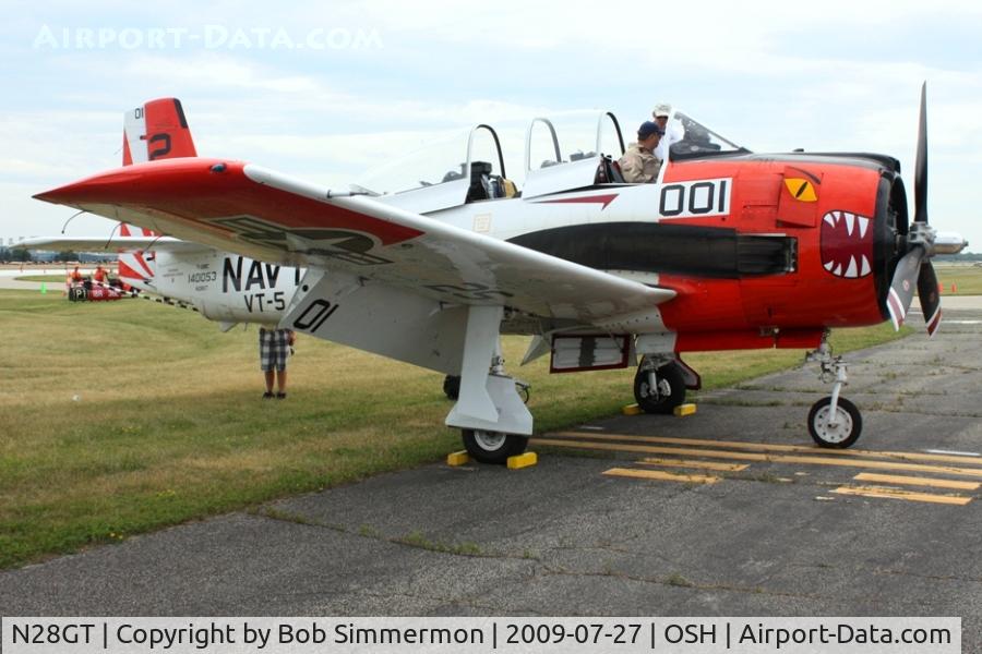 N28GT, 1955 North American T-28C Trojan C/N 226-1 (140053), Airventure 2009 - Oshkosh, Wisconsin
