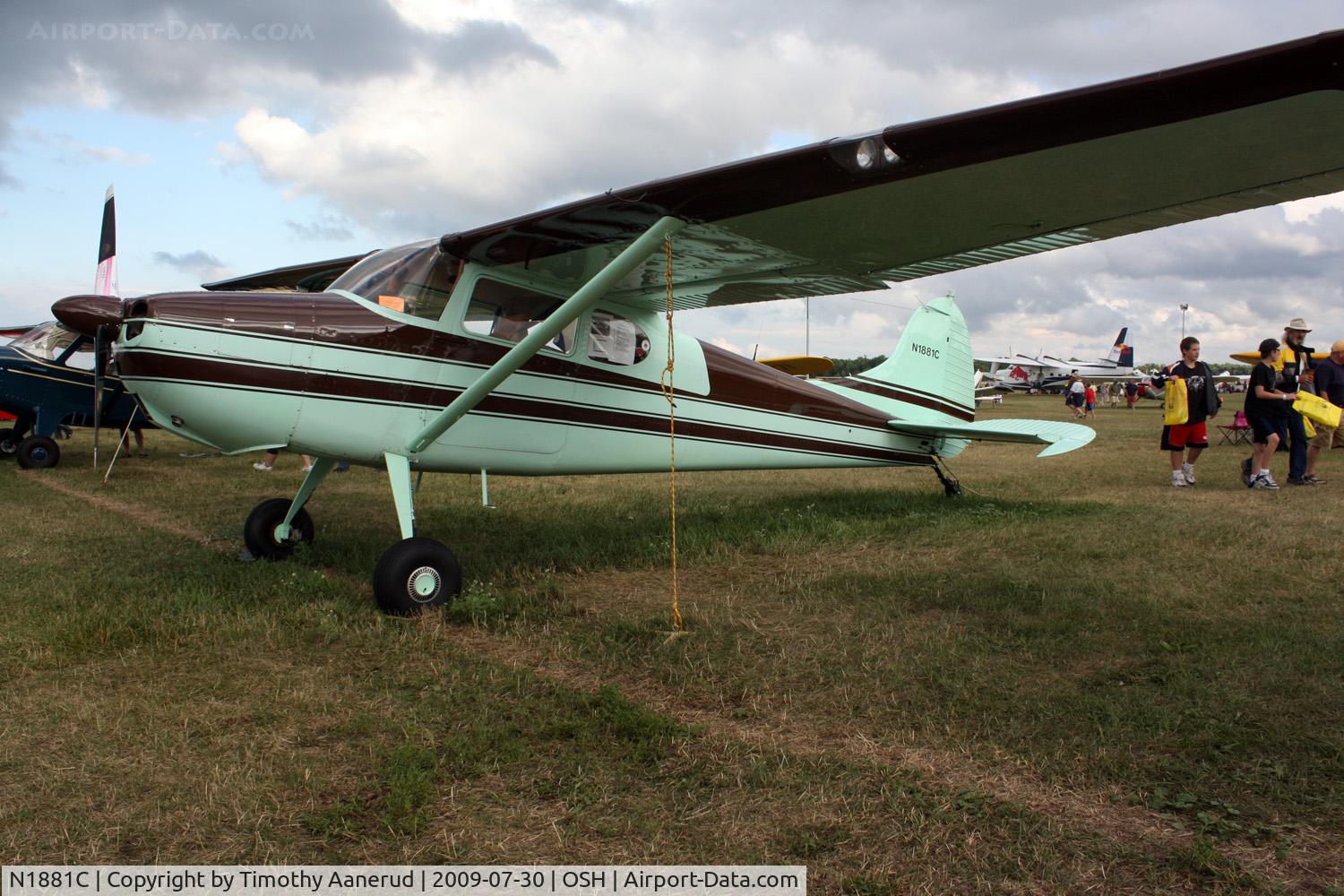 N1881C, 1953 Cessna 170B C/N 26025, 1953 Cessna 170B, c/n: 26025
