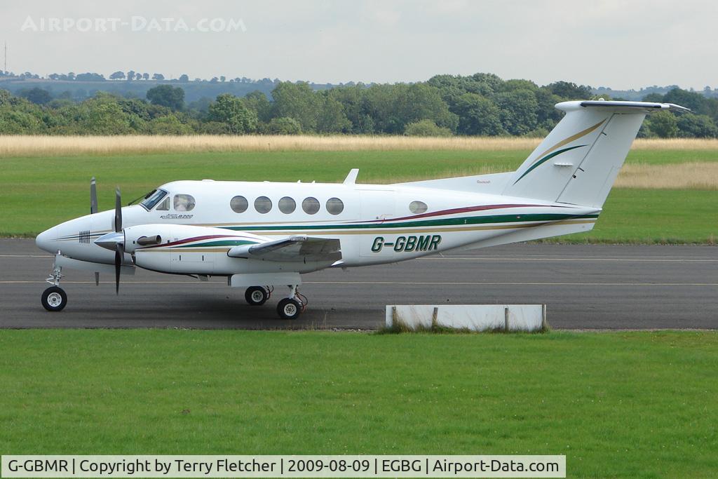 G-GBMR, 1999 Raytheon B200 King Air C/N BB-1693, Beech 200 at Leicester