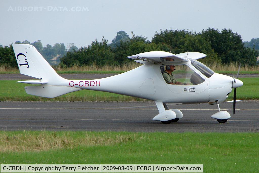 G-CBDH, 2001 Flight Design CT2K C/N 7849, Flight Design CTSW at Leicester