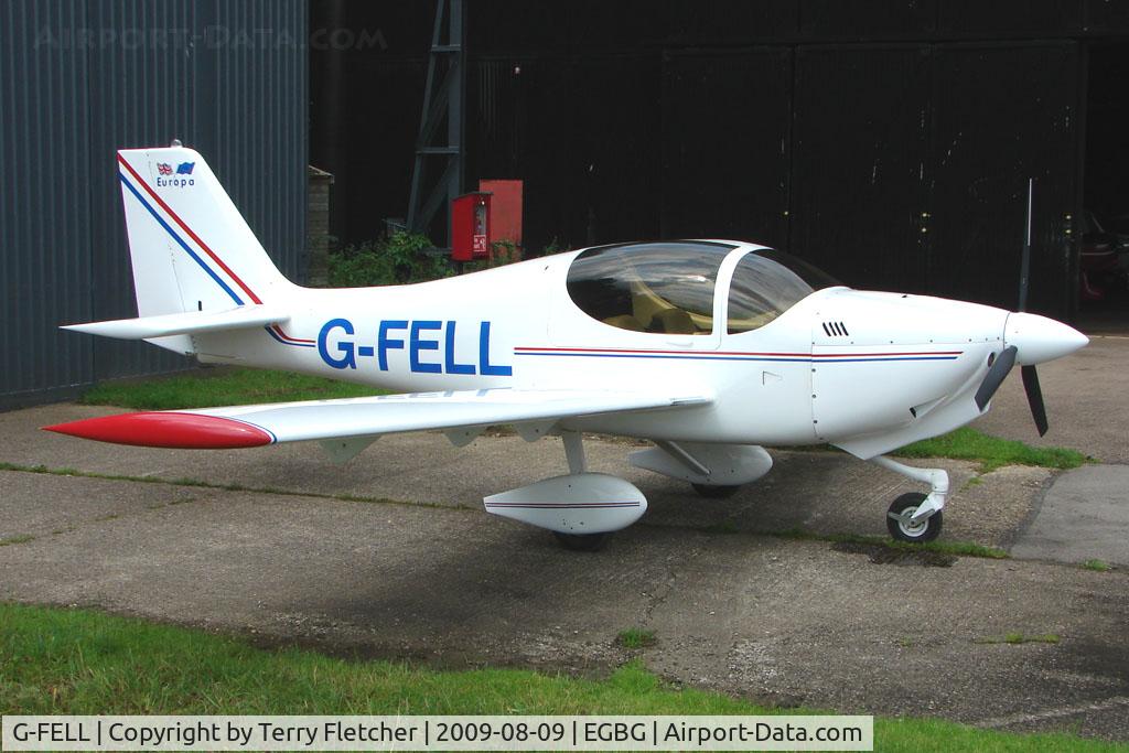 G-FELL, 1998 Europa XS Tri-Gear C/N PFA 247-13208, Europa at Leicester