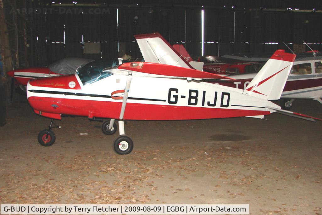 G-BIJD, 1967 Bolkow Bo-208C Junior C/N 636, Bolkow Junior at Leicester