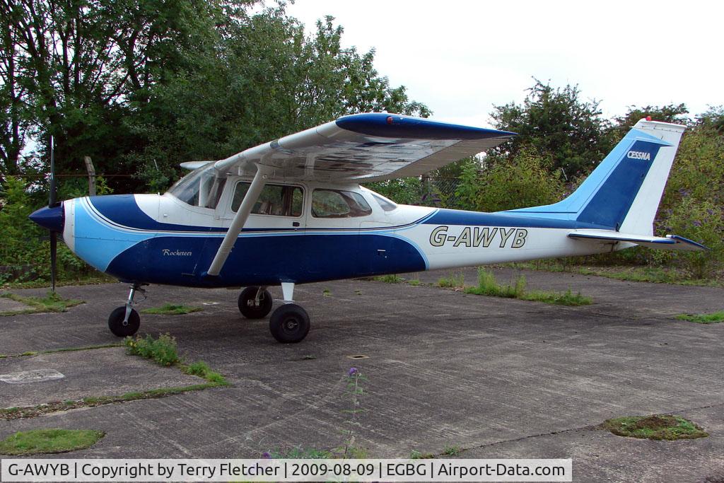 G-AWYB, 1969 Reims FR172F Reims Rocket C/N 0075, Cessna FR172F at Leicester