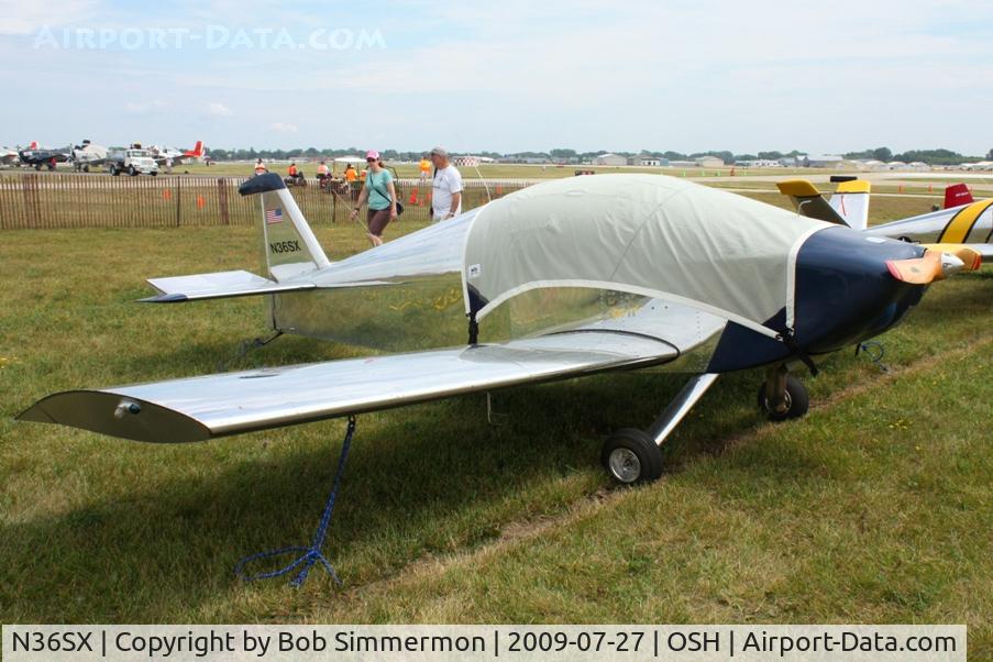 N36SX, 2002 Sonex Sonex C/N 0036, Airventure 2009 - Oshkosh, Wisconsin