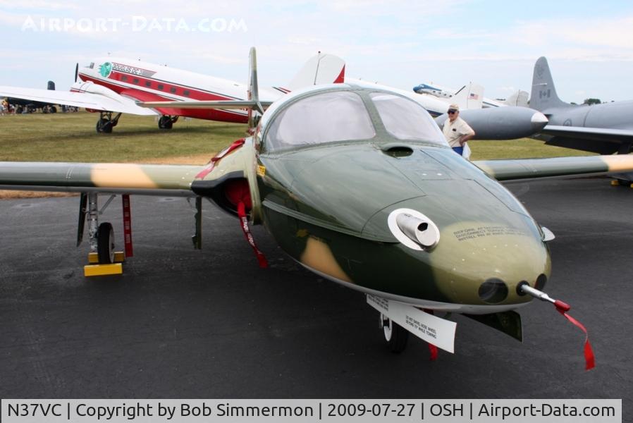 N37VC, 1967 Cessna T-37C Tweety Bird C/N 40976, Airventure 2009 - Oshkosh, Wisconsin