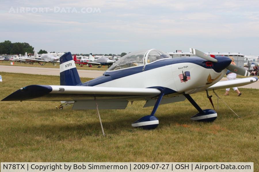 N78TX, 2001 Vans RV-8 C/N 80796, Airventure 2009 - Oshkosh, Wisconsin