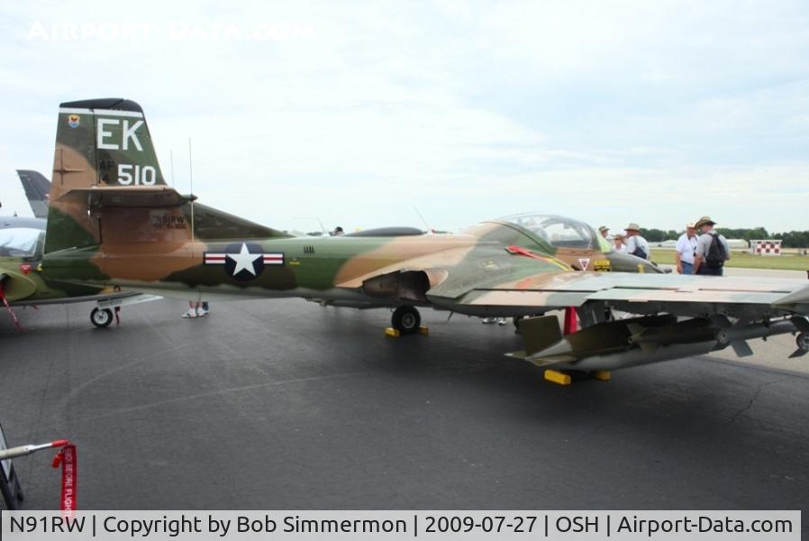 N91RW, Cessna A-37A Dragonfly C/N 40026, Airventure 2009 - Oshkosh, Wisconsin