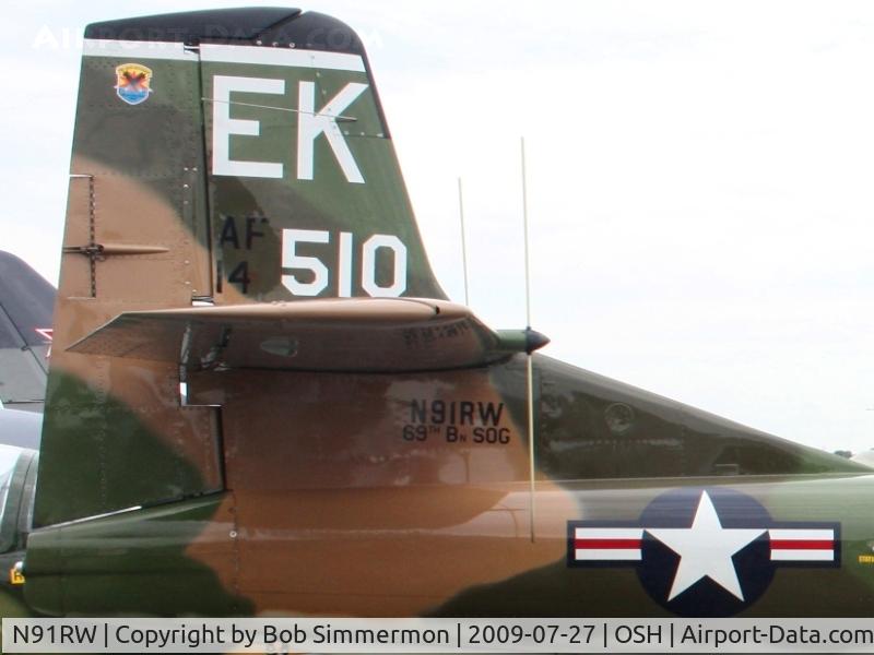 N91RW, Cessna A-37A Dragonfly C/N 40026, Airventure 2009 - Oshkosh, Wisconsin