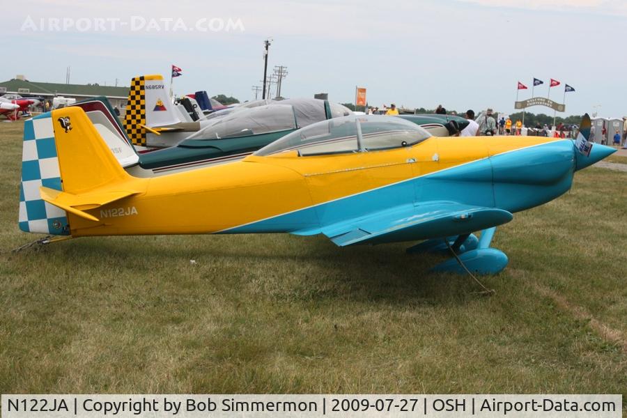 N122JA, 1995 Vans RV-4 C/N 2113, Airventure 2009 - Oshkosh, Wisconsin