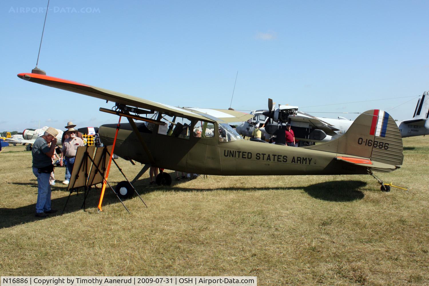 N16886, 1951 Cessna O-1G Bird Dog C/N 22706, 1951 Cessna O-1G, c/n: 22706