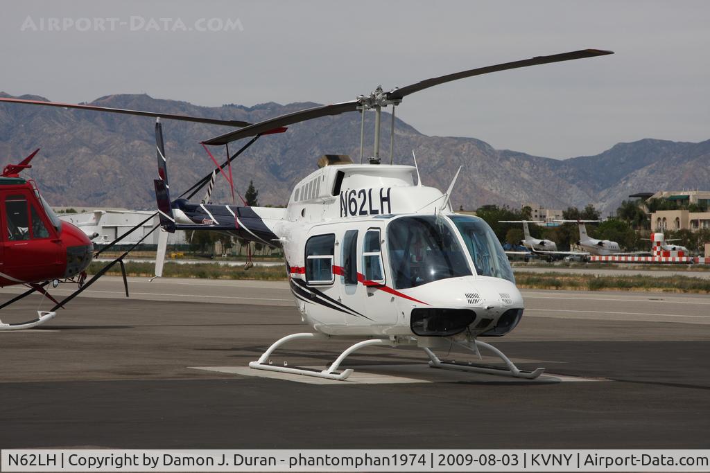 N62LH, 1980 Bell 206L-1 LongRanger II C/N 45587, Taken on ramp at Van Nuys