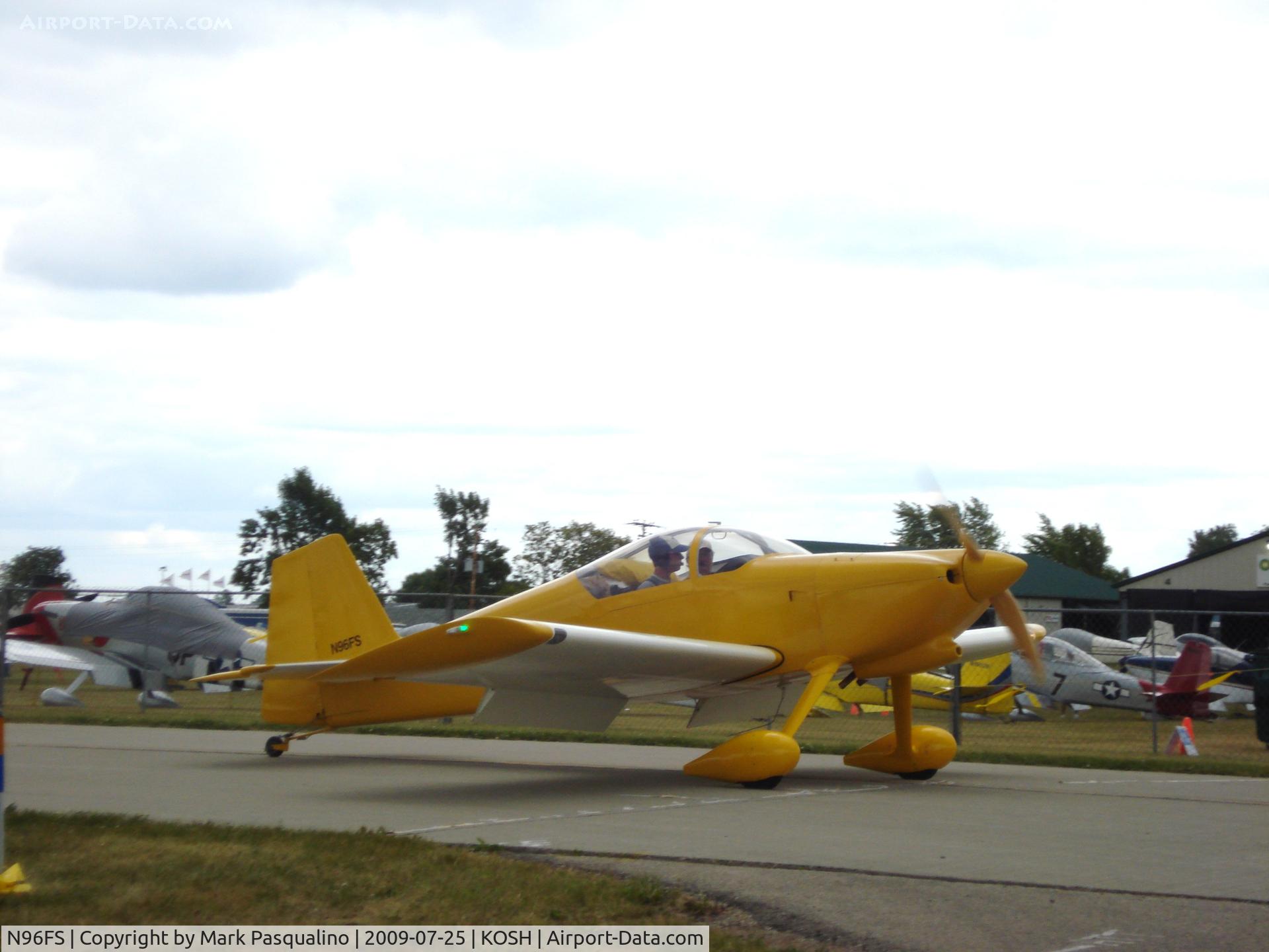 N96FS, 2008 Vans RV-6 C/N 21585, RV-6