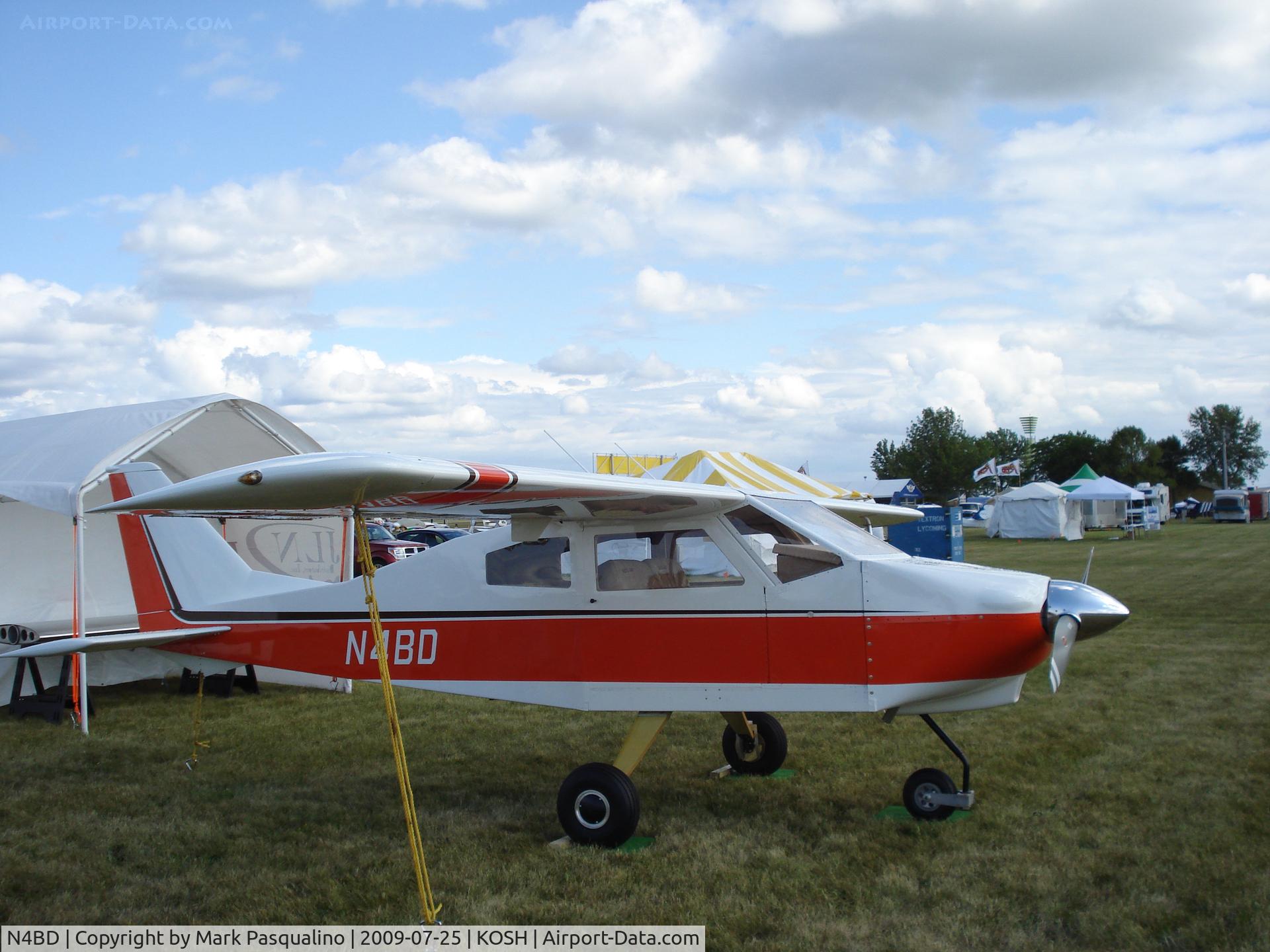 N4BD, 1975 Bede BD-4 C/N 800, Bede BD-4