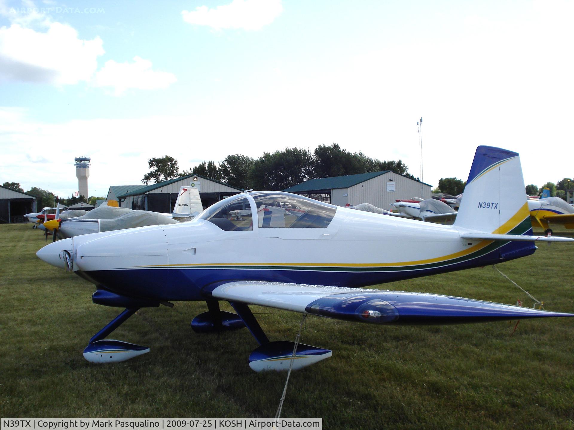 N39TX, 2004 Vans RV-7A C/N 70323, RV-7A
