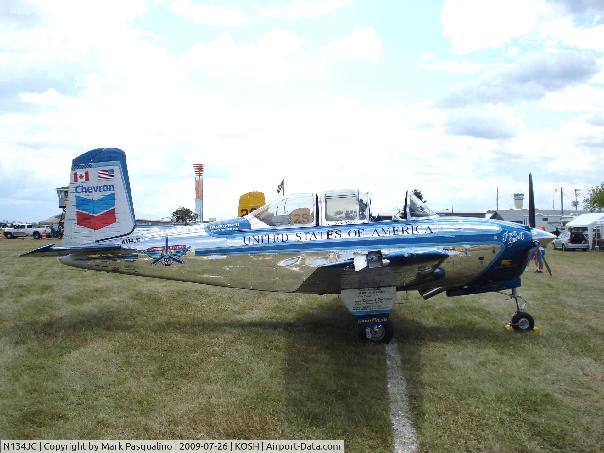 N134JC, 1955 Beech T-34-A (A45) Mentor C/N G-812, Beech T-34A