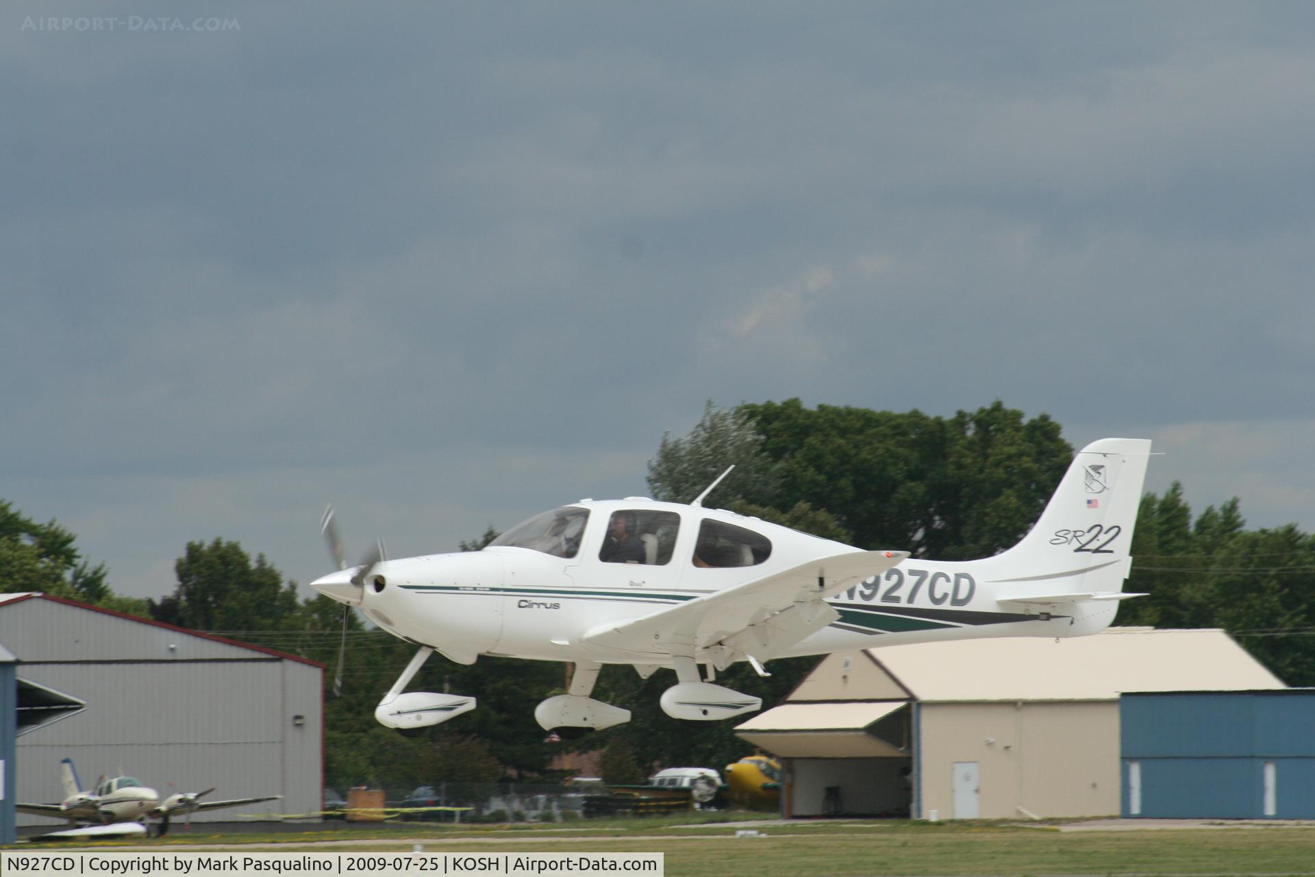 N927CD, 2002 Cirrus SR22 C/N 0227, SR22