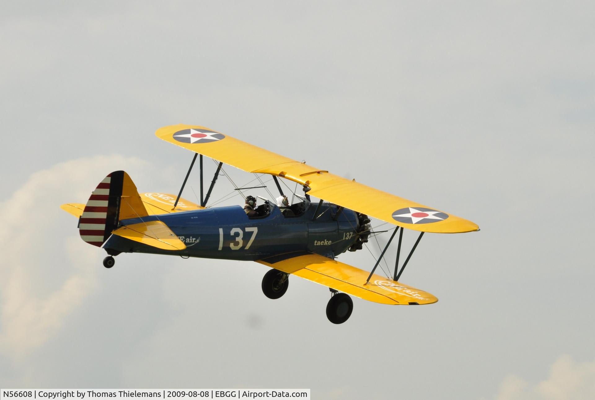 N56608, 1942 Boeing A75N1 (PT-17) C/N 75-2888, Opendeur VZP 2009