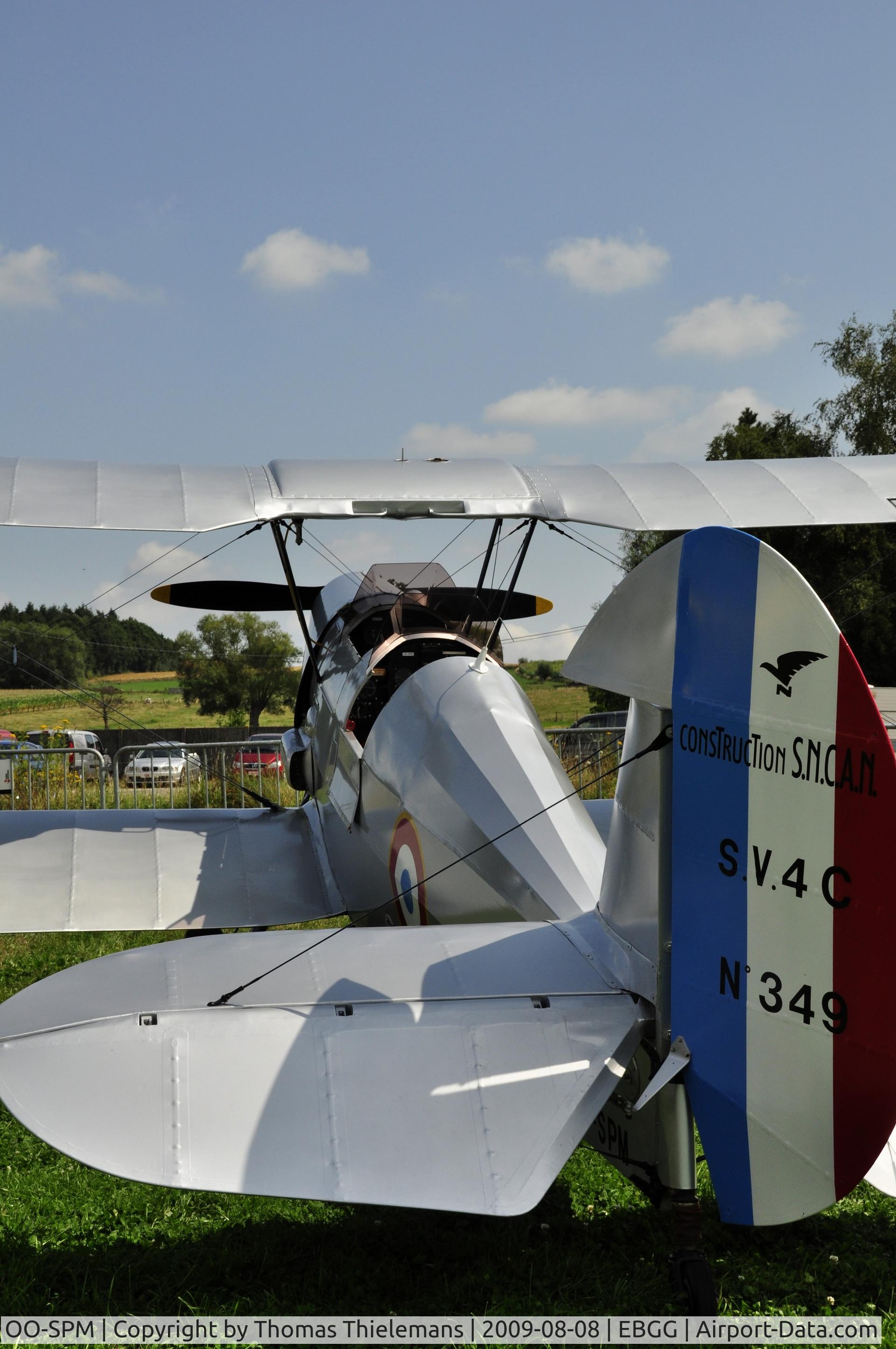OO-SPM, Stampe-Vertongen SV-4C C/N 349, Opendeur VZP 2009