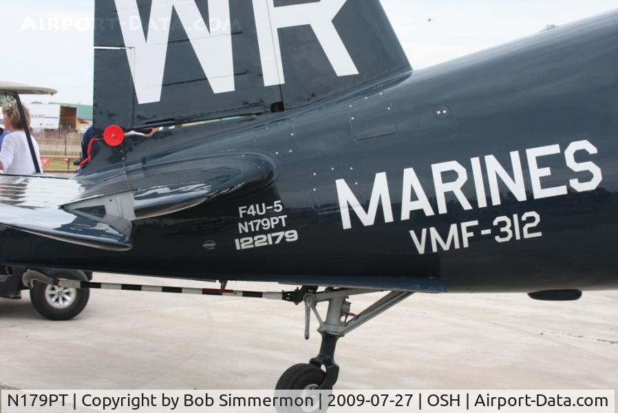 N179PT, 1948 Vought F4U-5 Corsair C/N Not found (Bu122179), Airventure 2009 - Oshkosh, Wisconsin