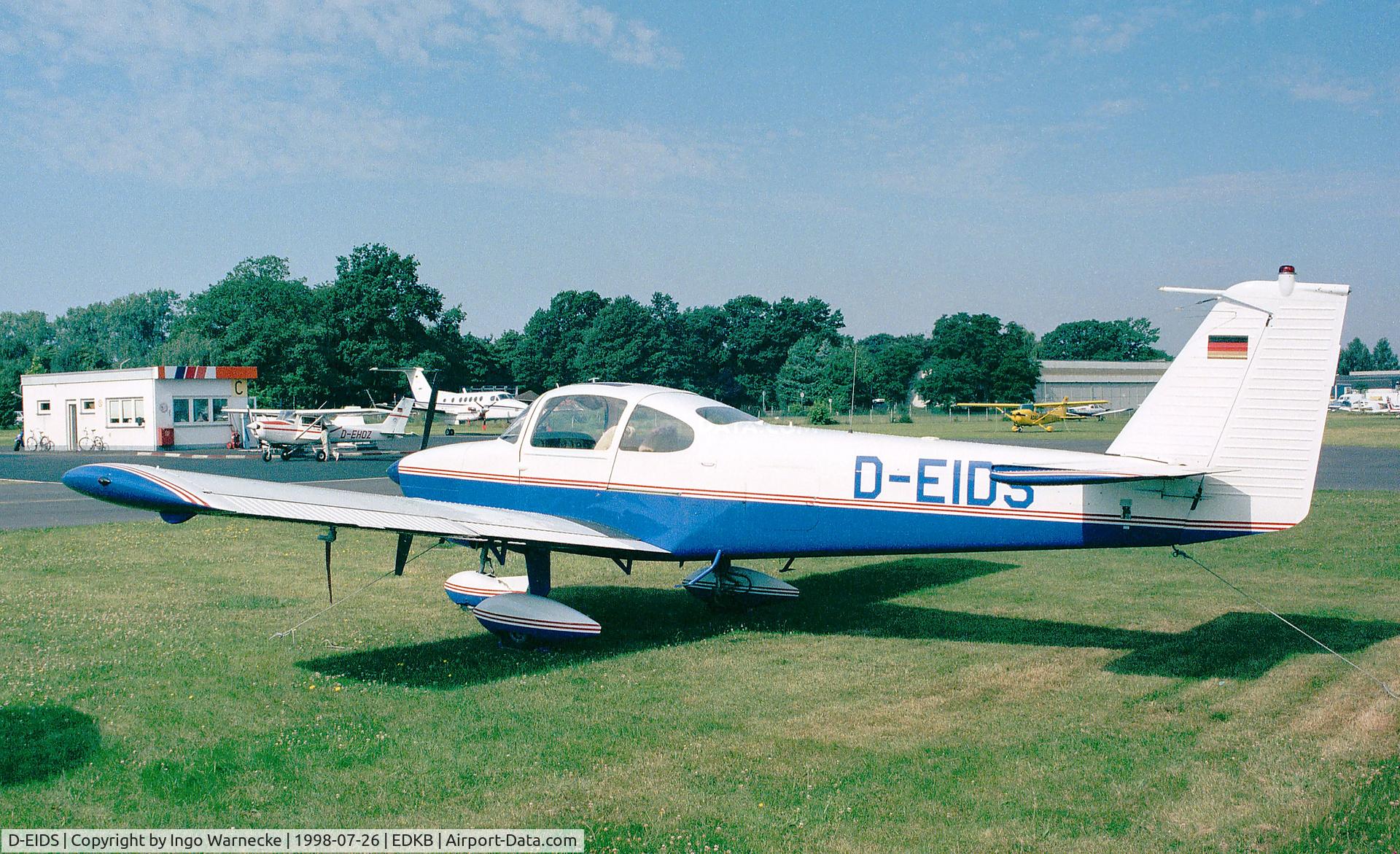 D-EIDS, Fuji FA-200-180 Aero Subaru C/N 273, Fuji FA-200-180 Aero Subaru at Bonn-Hangelar airfield