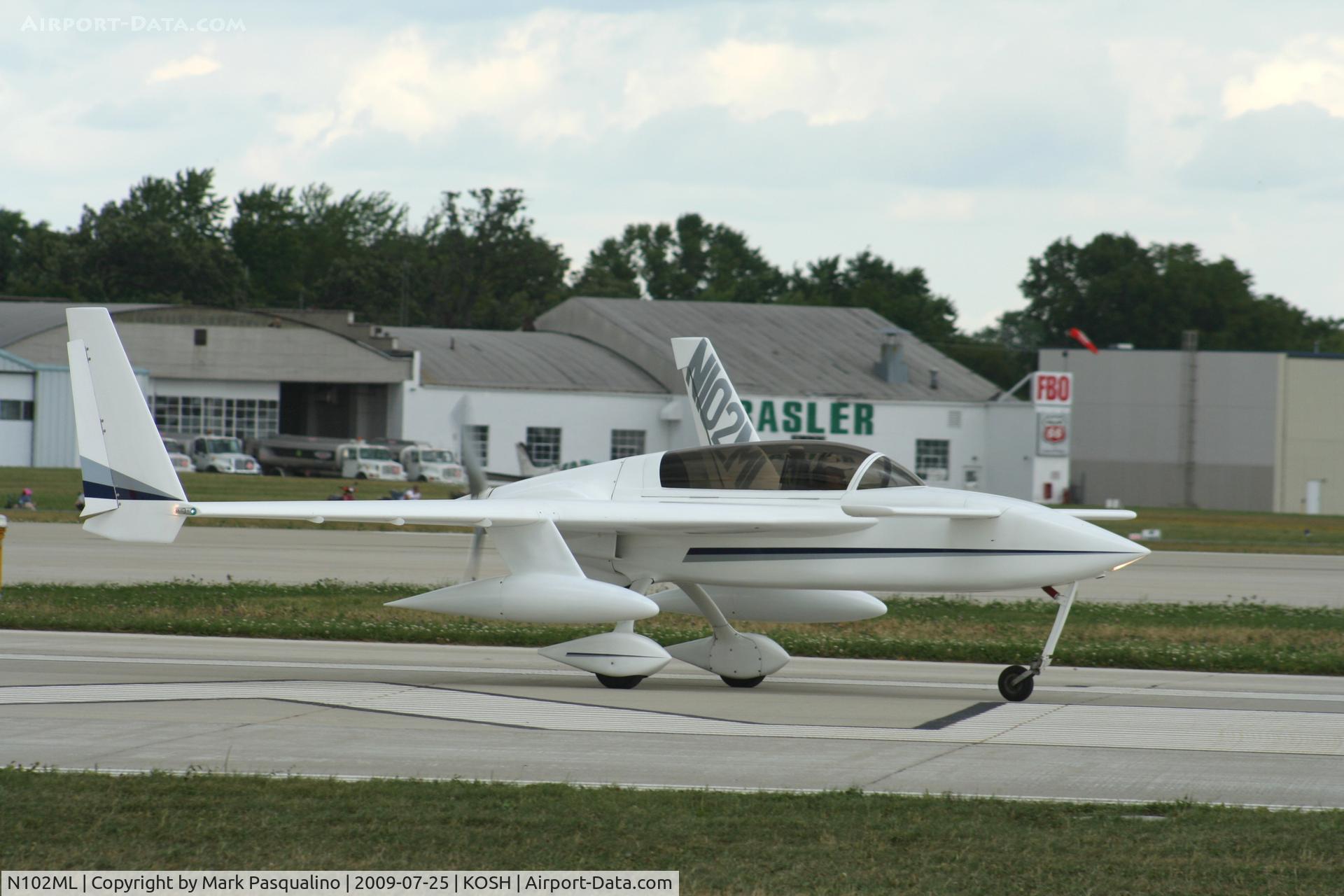 N102ML, 2000 Rutan Long-EZ C/N 001 (N102ML), TWO EZ-MS1