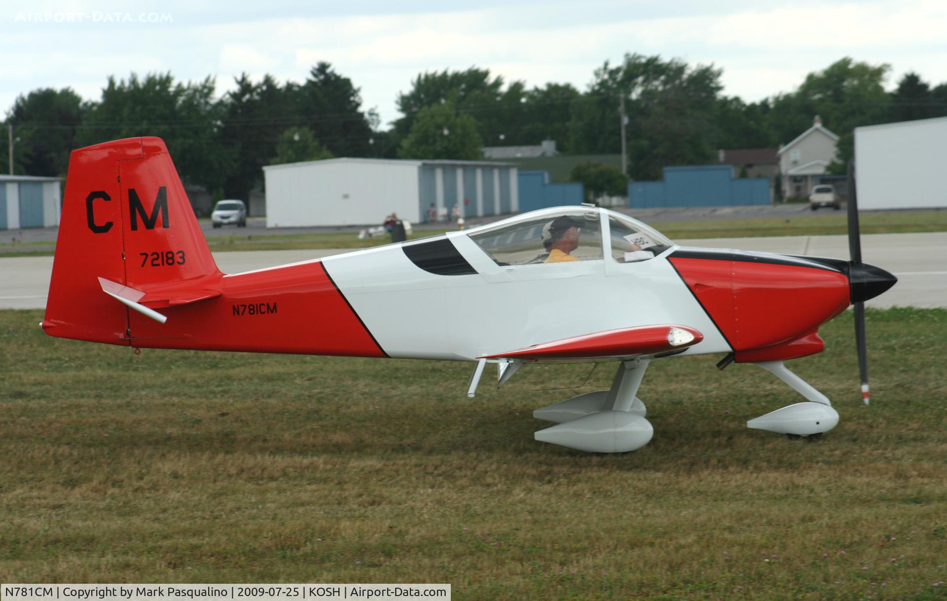 N781CM, 2008 Vans RV-7A C/N 72183, RV-7A