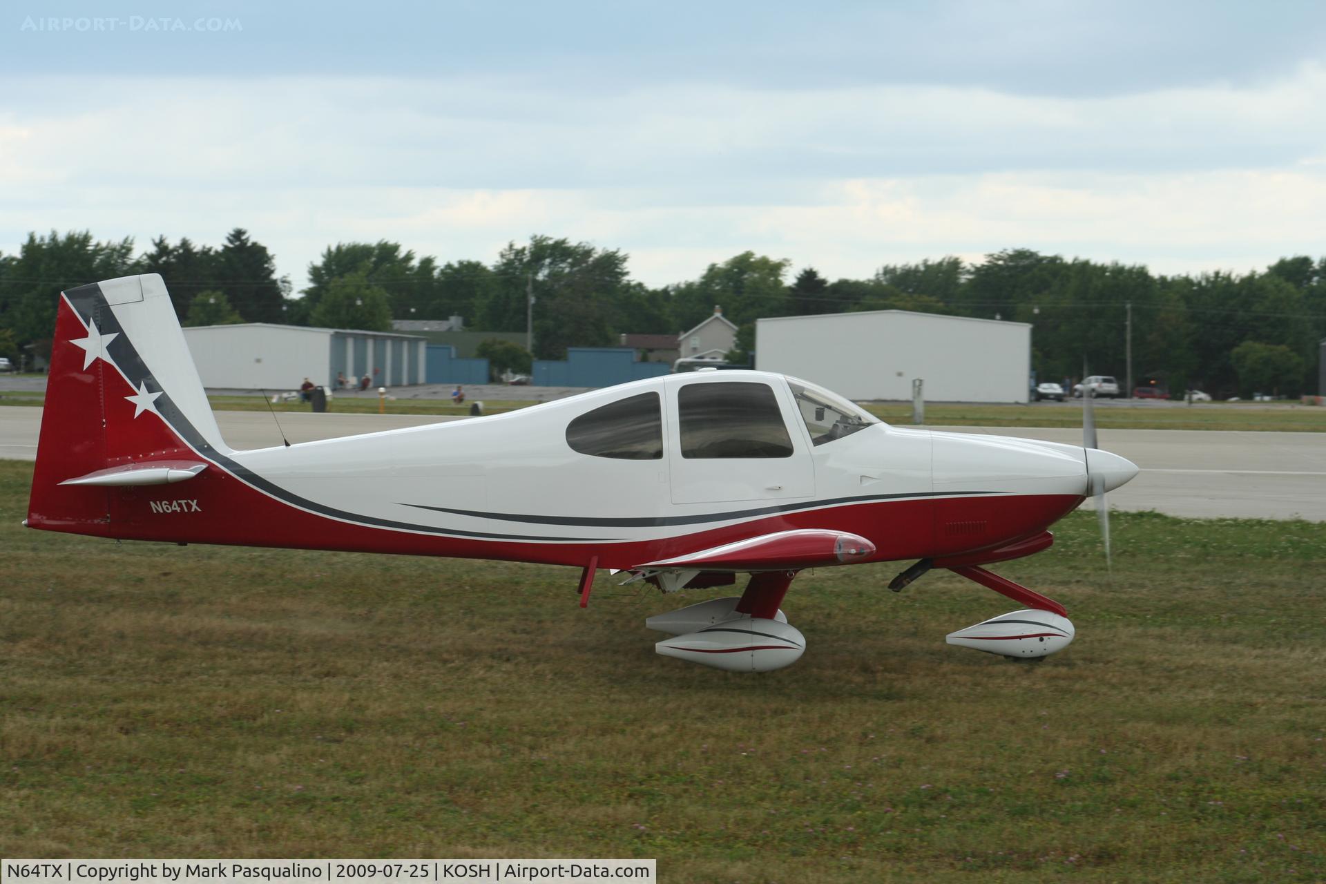 N64TX, 2008 Vans RV-10 C/N 40378, RV-10
