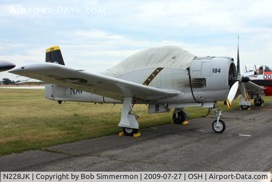 N228JK, 1955 North American T-28B Trojan C/N 200-31 (137668), Airventure 2009 - Oshkosh, Wisconsin
