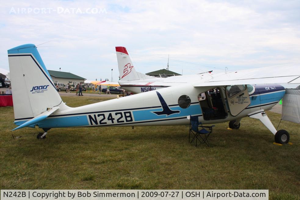 N242B, 1954 Helio H-391B Courier C/N 001, Airventure 2009 - Oshkosh, Wisconsin