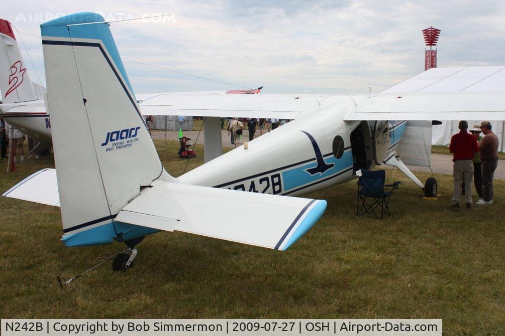 N242B, 1954 Helio H-391B Courier C/N 001, Airventure 2009 - Oshkosh, Wisconsin