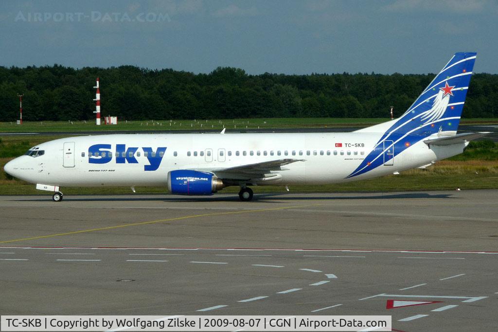 TC-SKB, 1992 Boeing 737-430 C/N 27004, visitor