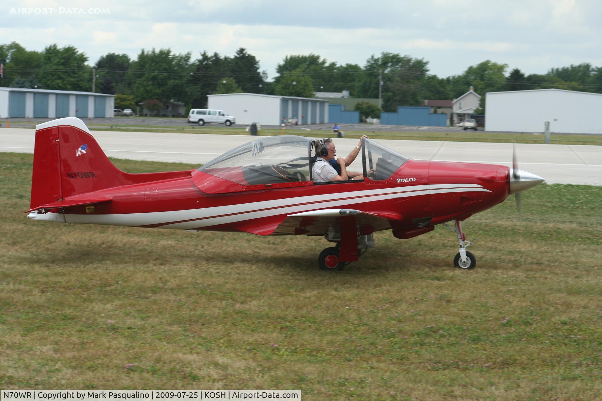 N70WR, Sequoia F-8L Falco C/N 1256, Falco F.8L