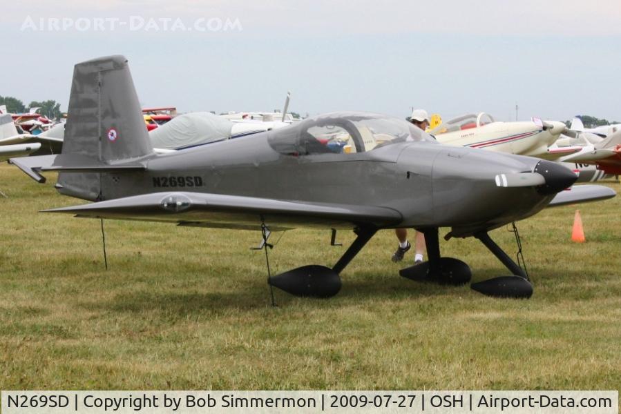 N269SD, Vans RV-7A C/N 73373, Airventure 2009 - Oshkosh, Wisconsin