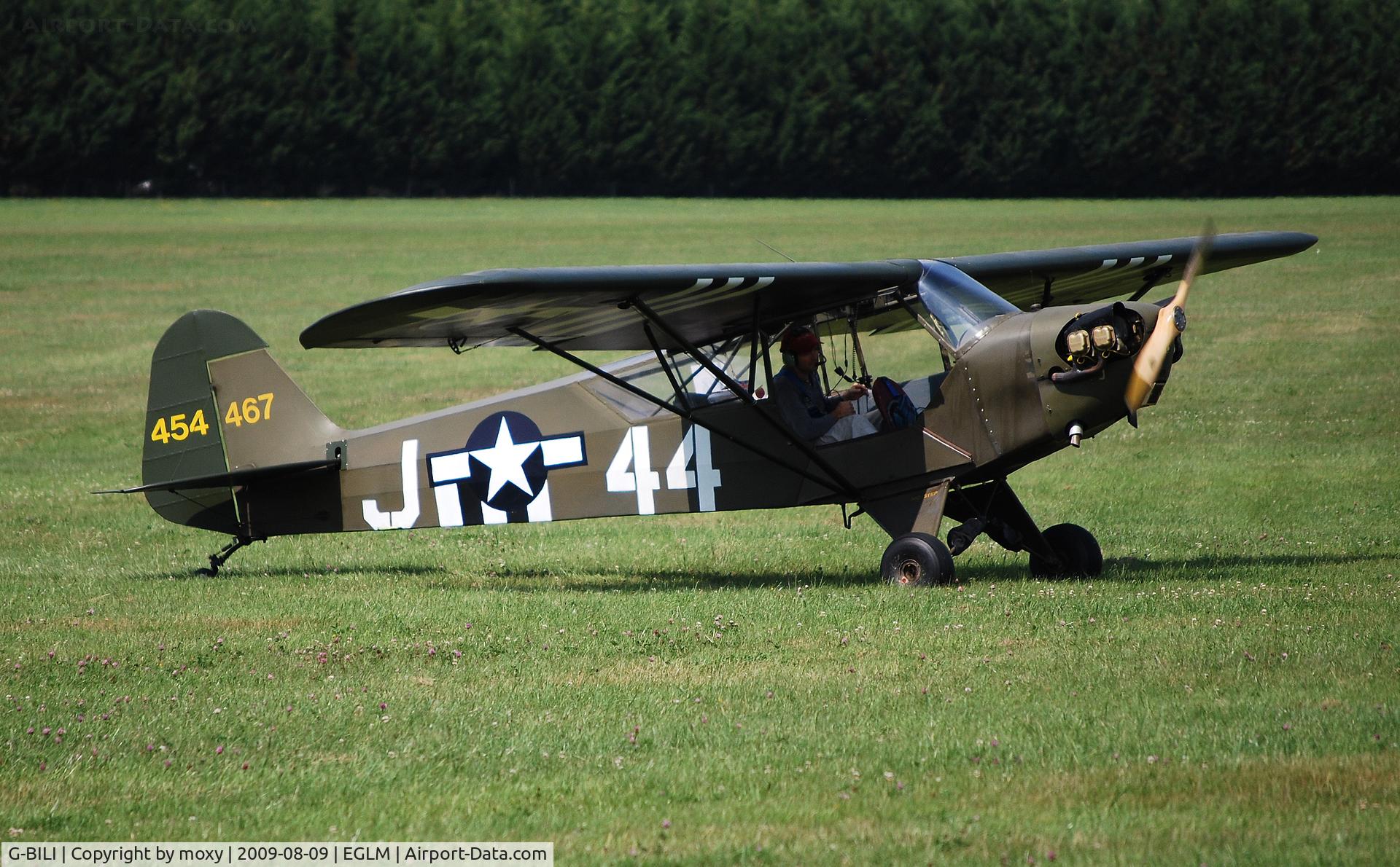 G-BILI, 1948 Piper L-4J Grasshopper (J3C-65D) C/N 13207, Piper J3C-65 at White Waltham