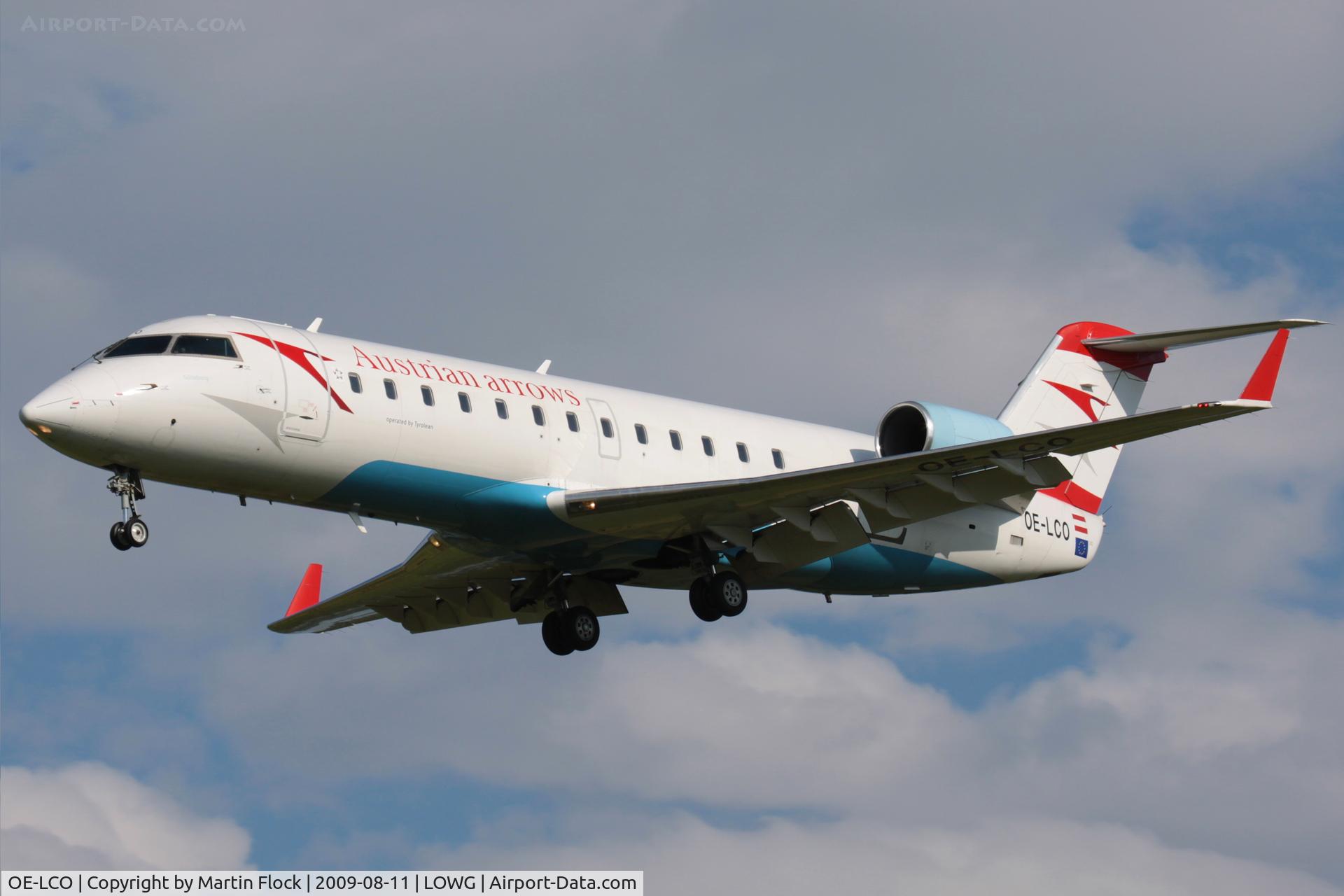 OE-LCO, 2000 Canadair CRJ-200LR (CL-600-2B19) C/N 7371, .
