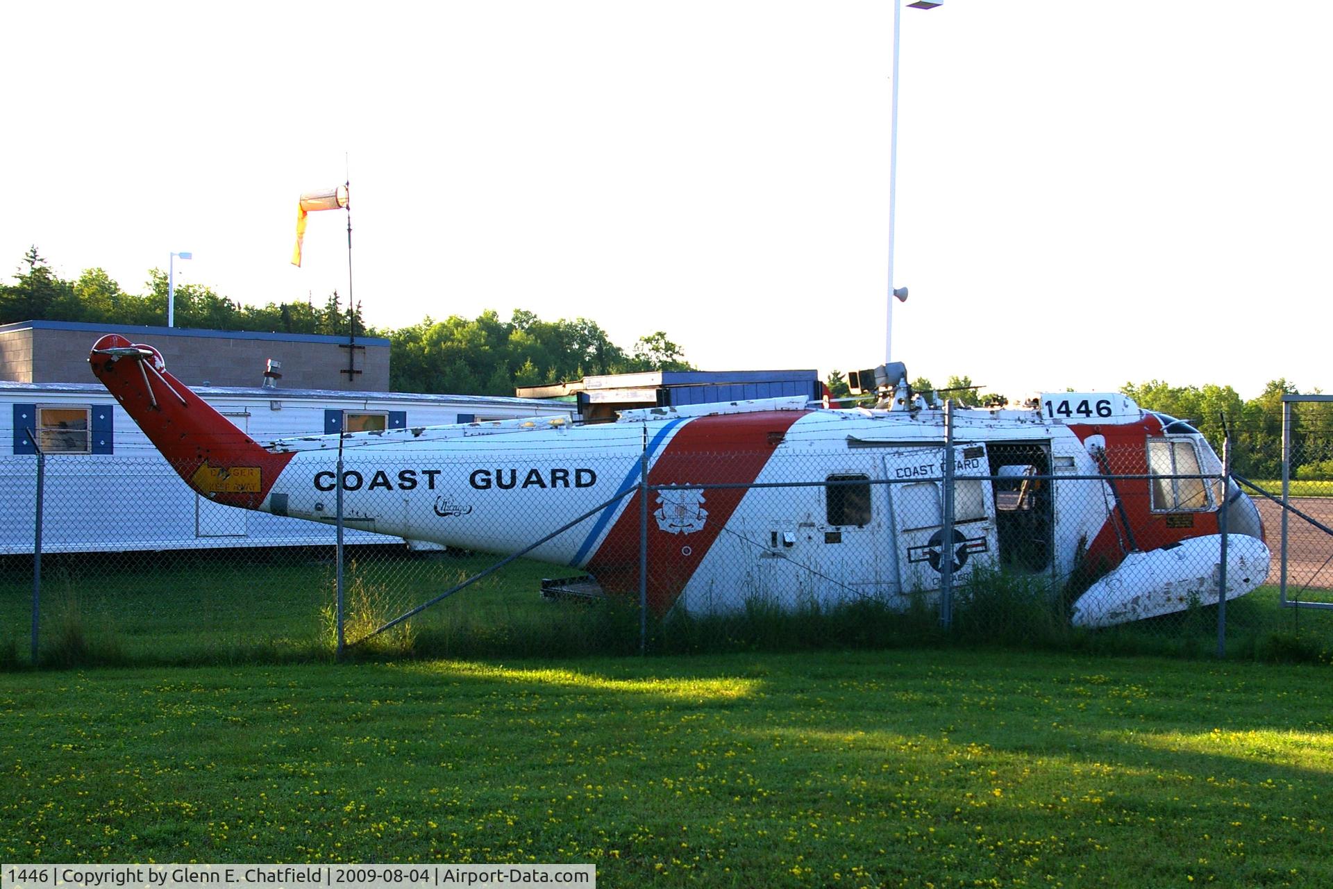 1446, Sikorsky HH-52A Sea Guard C/N 62.129, At the Aircraft Rescue & Fire Fighting Training Center