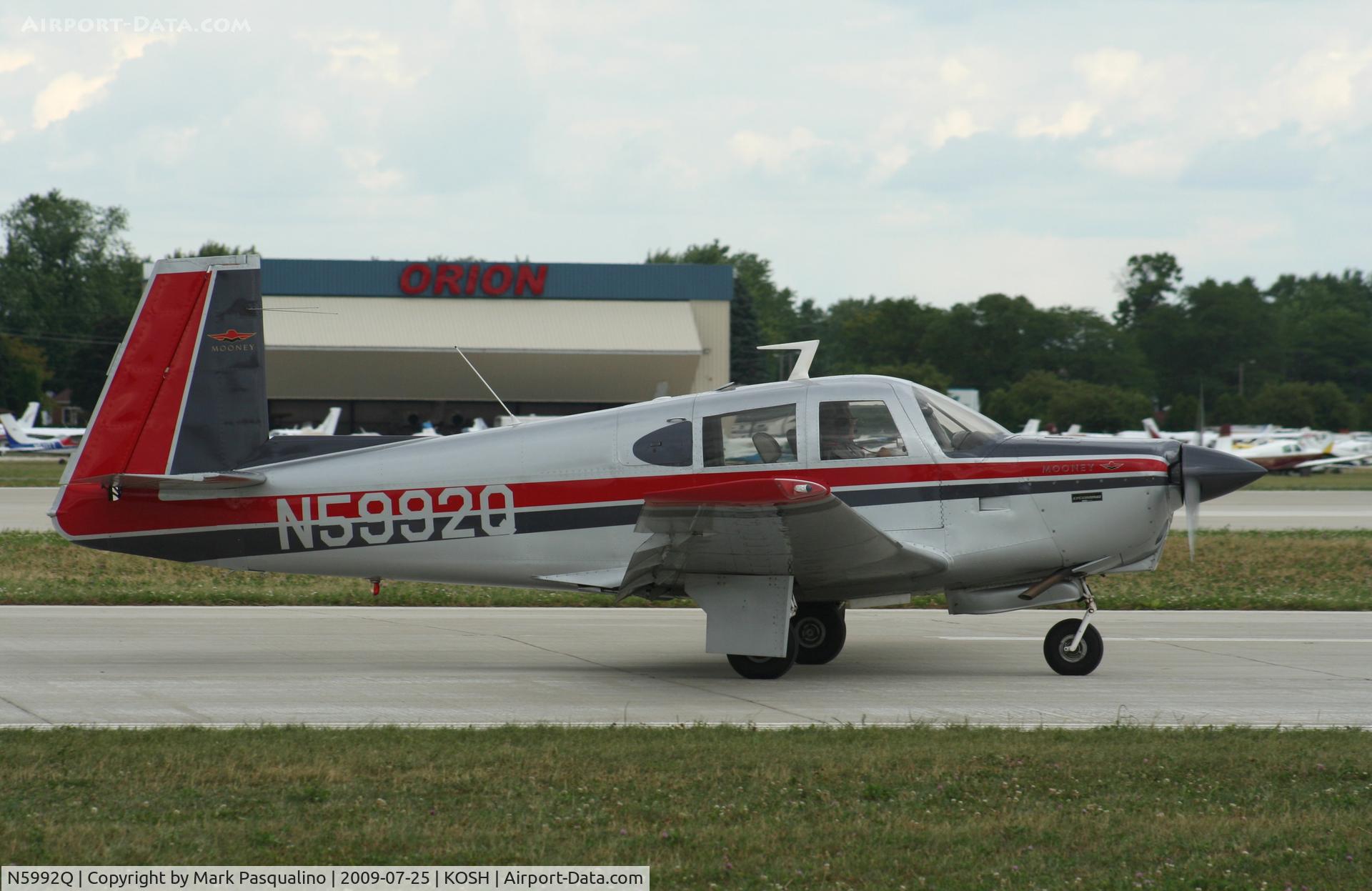 N5992Q, 1965 Mooney M20C Ranger C/N 3216, Mooney M20C