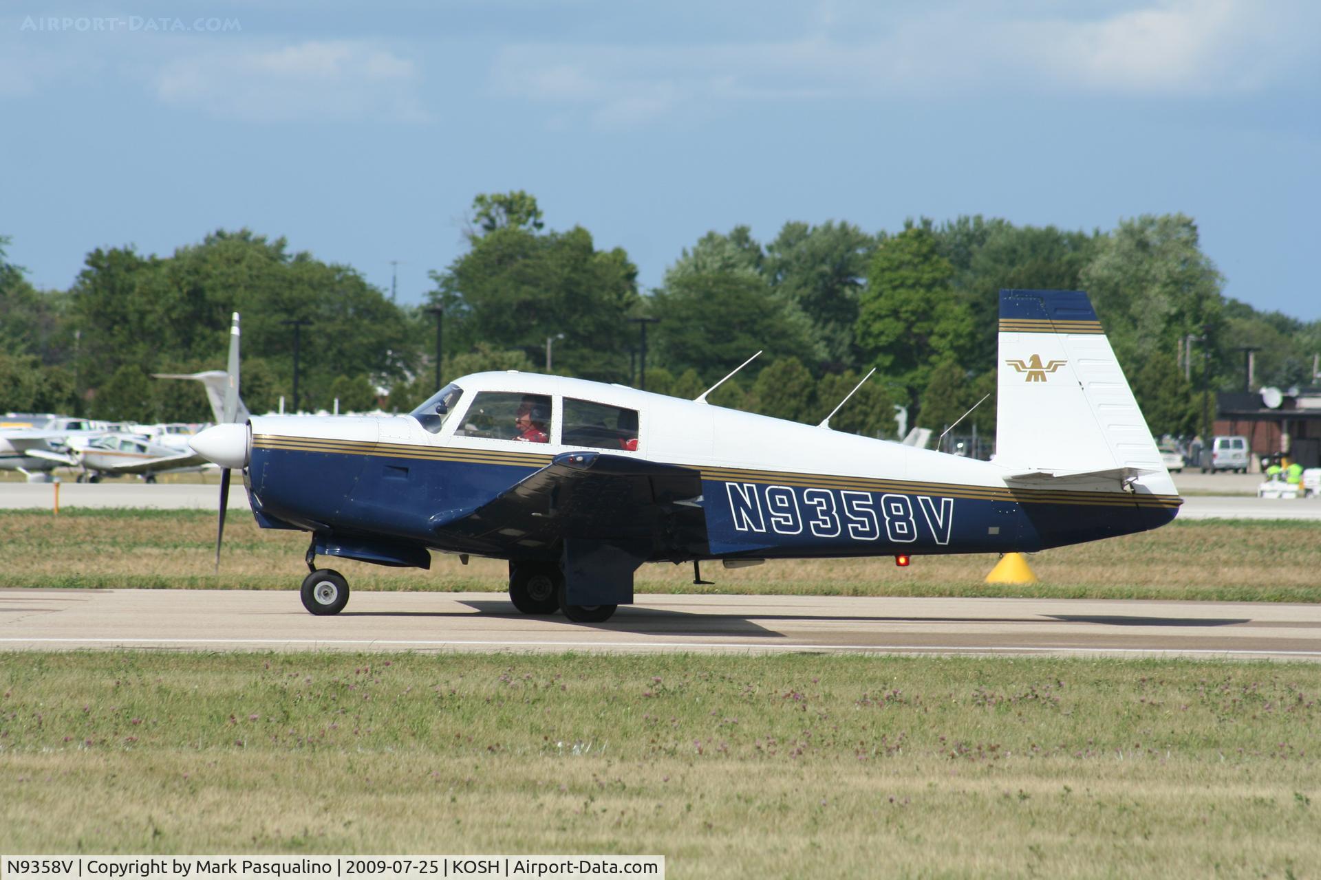 N9358V, 1969 Mooney M20C Ranger C/N 700014, Mooney M20C