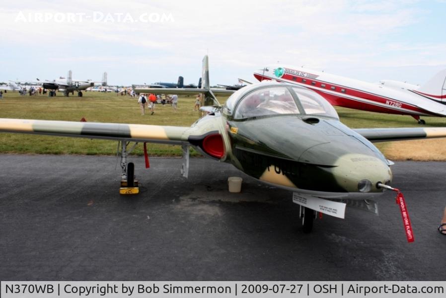 N370WB, 1966 Cessna T-37C Tweety Bird C/N 40974, Airventure 2009 - Oshkosh, Wisconsin