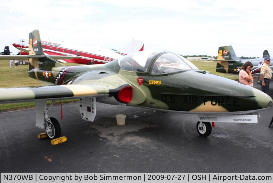 N370WB, 1966 Cessna T-37C Tweety Bird C/N 40974, Airventure 2009 - Oshkosh, Wisconsin
