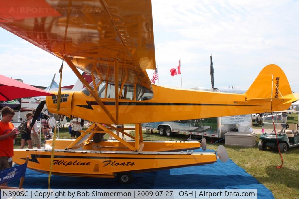 N390SC, 1950 Piper PA-18-105 Super Cub C/N 18-194, Airventure 2009 - Oshkosh, Wisconsin
