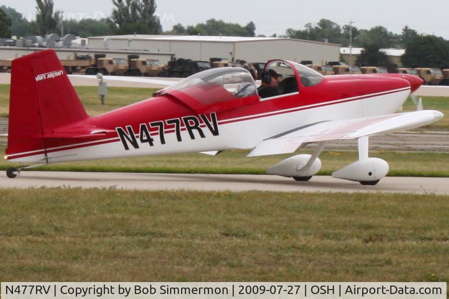 N477RV, 2004 Vans RV-7 C/N 71702, Airventure 2009 - Oshkosh, Wisconsin